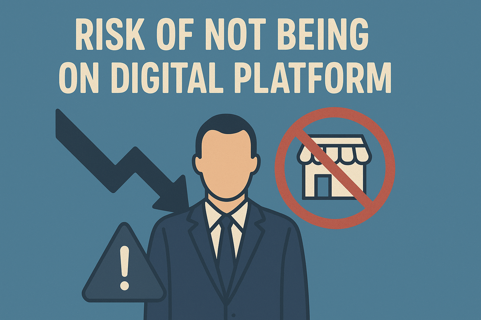 Risks of Not Being on Digital Platforms in 2025